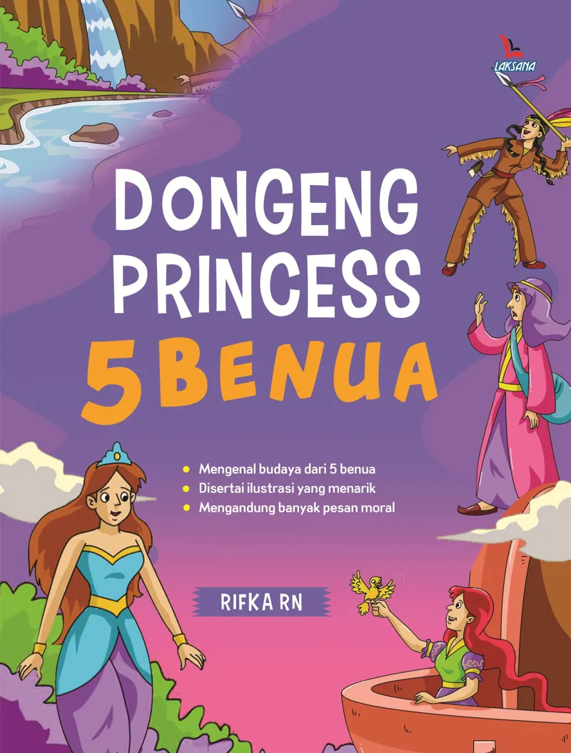Buku Dongeng Princess 5 Benua oleh Rifka RN