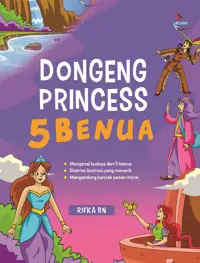Dongeng Princess 5 Benua — Rifka RN — sampul