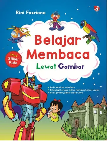 Buku Belajar Membaca Lewat Gambar oleh Rini Fazriana