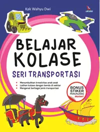 Belajar Kolase Seri Transportasi — Kak Wahyu Dwi — sampul