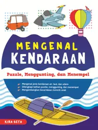 Mengenal Kendaraan (Puzzle, Menggunting, dan Menempel) — Kira Seta — sampul
