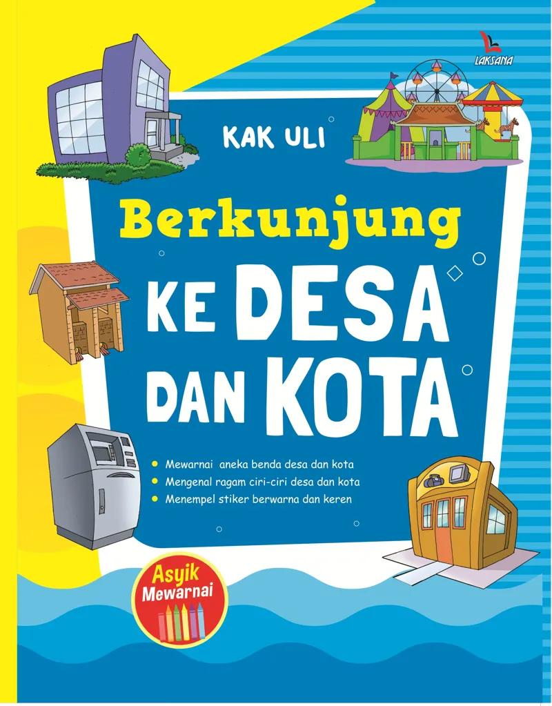 Buku Berkunjung Ke Desa dan Kota oleh Kak Uli