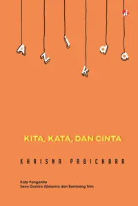 Kita, Kata, Cinta — Khrisna Pabichara — sampul