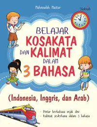 belajar kosakata dan kalimat dalam 3 bahasa — Mahmudah Mastur — sampul