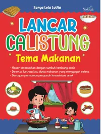 Lancar Calistung Tema Makanan — Sonya Lela Lutfia — sampul