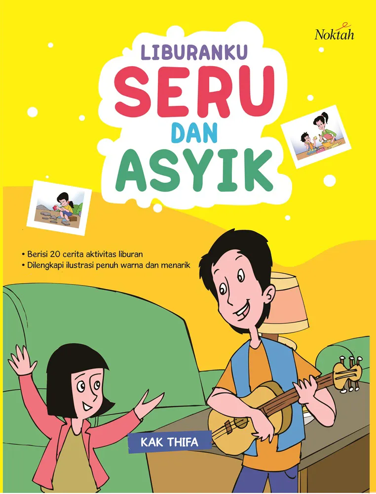 Buku Liburanku Seru dan Asyik oleh Kak Thifa