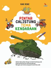 Pintar Calistung Tema Kendaraan — Kak Rini — sampul