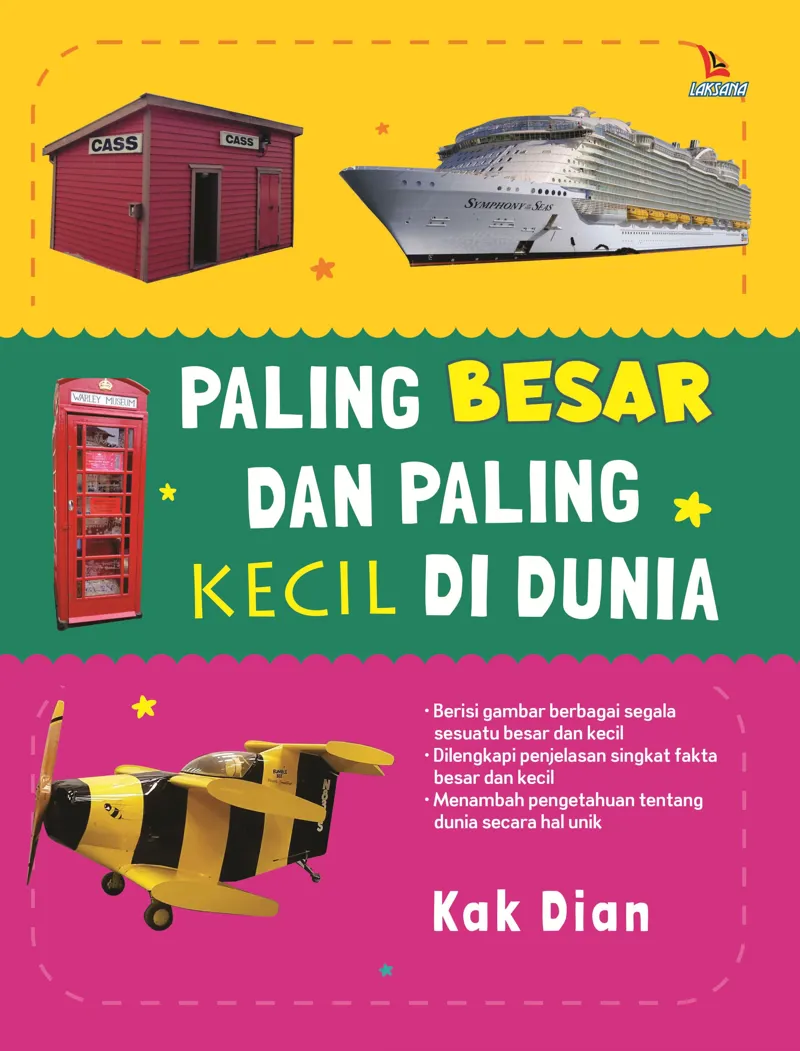 Buku Paling Besar Dan Paling Kecil Di Dunia oleh Kak Dian