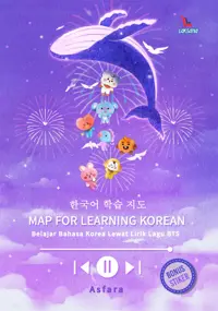 Map for Learning Korean; Belajar Bahasa Korea Lewat Lirik Lagu BTS — Asfara — sampul