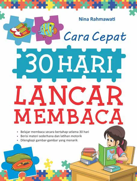 Buku Cara Cepat 30 Hari Lancar Membaca oleh Nina Rahmawati