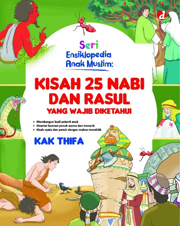 Buku Kisah 25 Nabi dan Rasul yang Wajib Diketahui oleh Kak Thifa