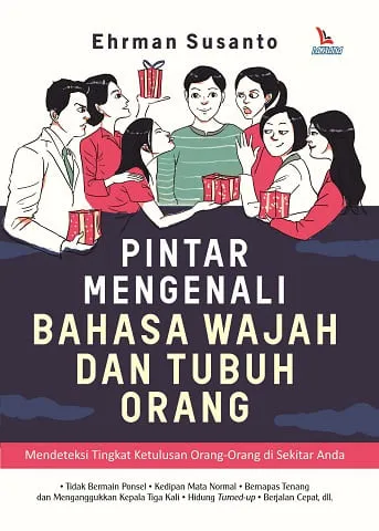 Buku Pintar Mengenal Bahasa Wajah dan Tubuh Orang oleh Ehrman Susanto