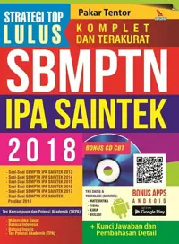 Strategi Top Lulus SBMPTN IPA Saintek 2018 — Pakar Tentor — sampul