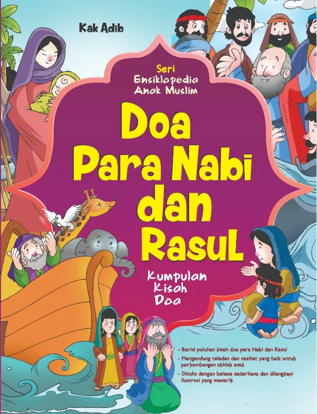 Buku Doa Para Nabi dan Rasul oleh Kak Adib