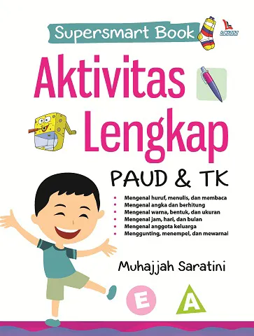 Buku Supersmartbook : Aktivitas Lengkap PAUD & TK oleh Muhajjah Saratini