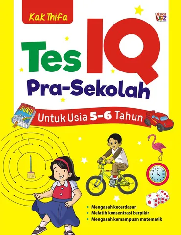 Buku Tes IQ PraSekolah Usia 5-6 Tahun oleh Kak Thifa