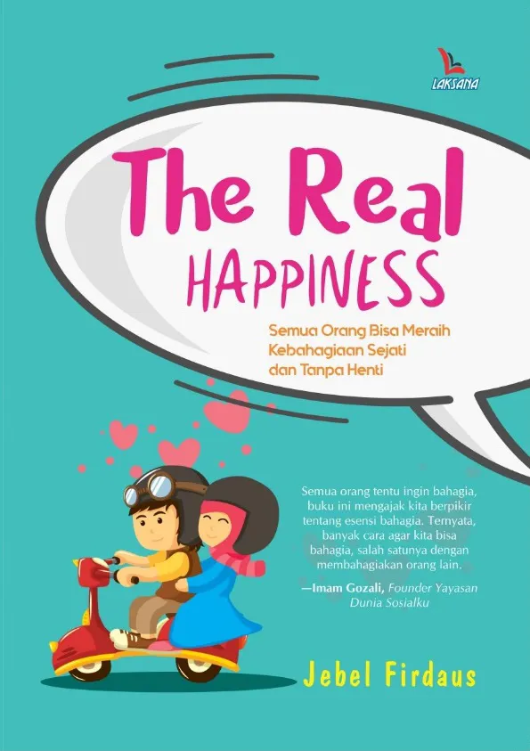 Buku The Real Happinesss oleh Jebel Firdaus