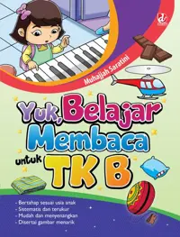 Yuk, Belajar Membaca untuk TK B — Muhajjah Saratini — sampul
