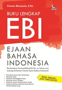 Buku Lengkap EBI (Ejaan Bahasa Indonesia) — Firman Mulyanto,S.Pd. — sampul