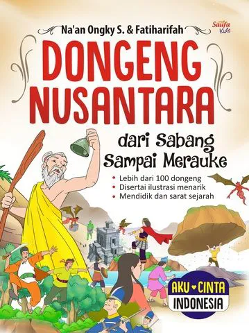 Buku Dongeng Nusantara dari Sabang sampai Merauke oleh Fatiharifah, Na'an Ongky S.