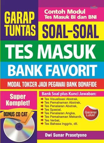 Buku Garap Tuntas Soal-Soal Tes Masuk Bank Favorit (Bonus CD) oleh Dwi Sunar Prasetyono