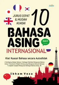 Jurus Cepat & Mudah Kuasai 10 Bahasa Asing Internasional — Ibham Veza — sampul