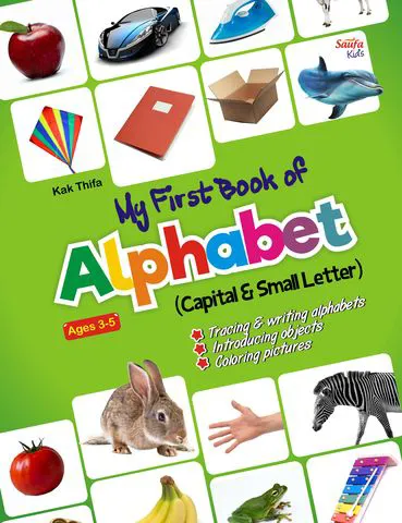 Buku My First Book of Alphabet oleh Kak Thifa