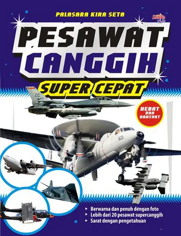 Buku Pesawat Canggih Super Cepat oleh Palasara Kira Seta