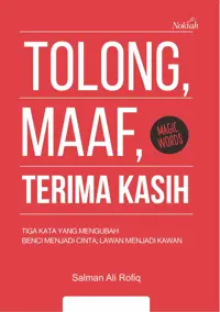 Tolong, Maaf, Terima Kasih — Salman Ali Rofiq — sampul