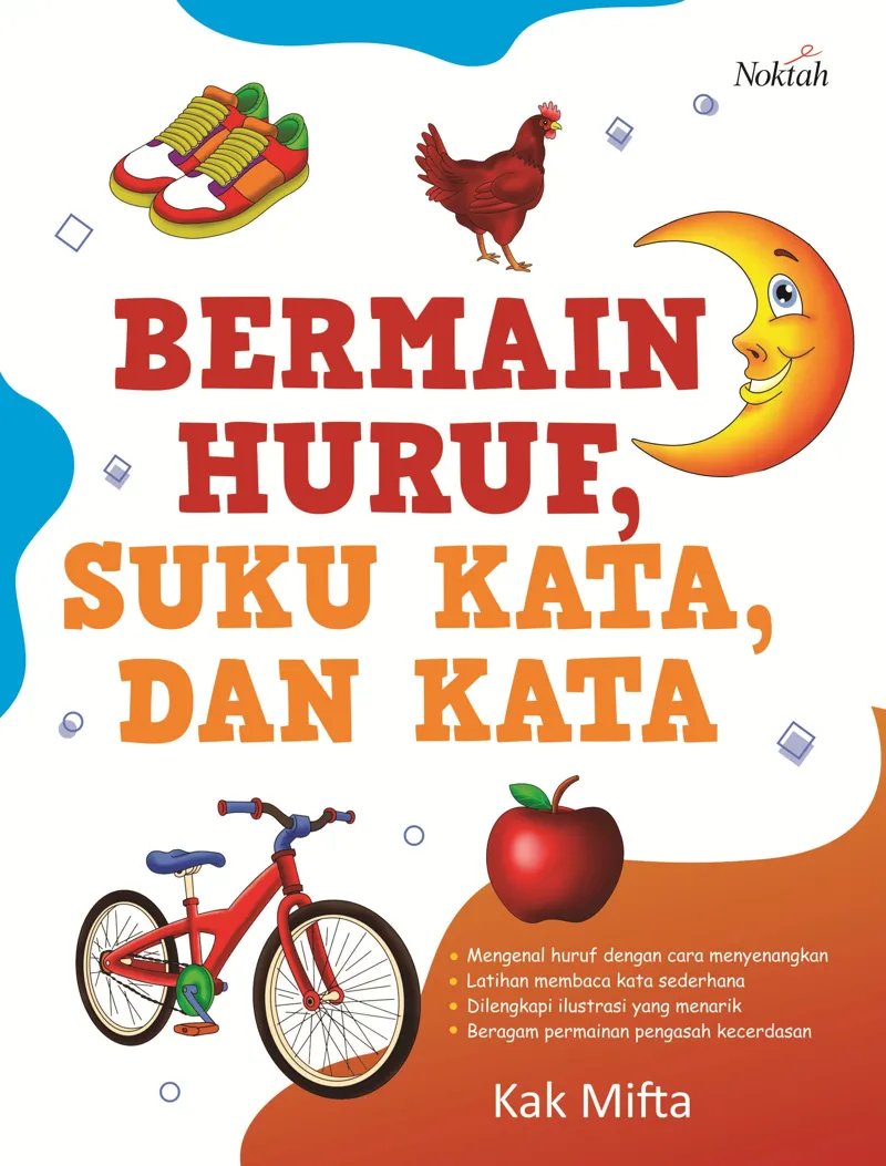 Buku Bermain Huruf, Suku Kata, dan Kata oleh Kak Mifta