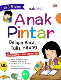 Anak Pintar Belajar Baca, Tulis, Hitung — Kak Rini — sampul