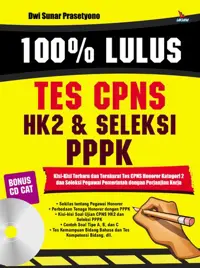 100% Lulus Tes CPNS HK2 & Seleksi PPPK — Dwi Sunar Prasetyono — sampul