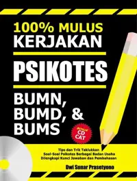 100% Mulus Kerjakan Psikotes BUMN, BUMD, & BUMS — Dwi Sunar Prasetyono — sampul
