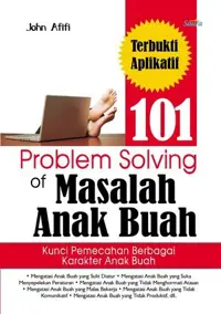 101 Problem Solving of Masalah Anak Buah — John Afifi — sampul