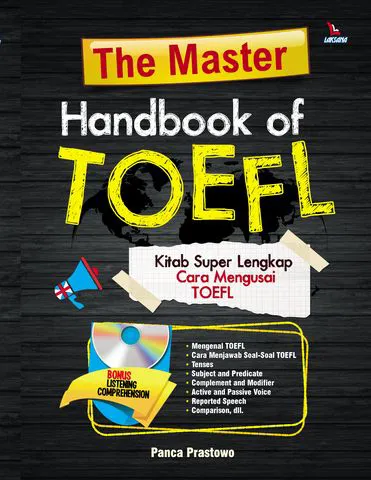 Buku The Master Handbook of TOEFL oleh Panca Prastowo
