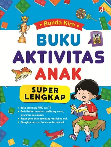 Buku Buku Aktivitas Anak Super Lengkap oleh Bunda Kira