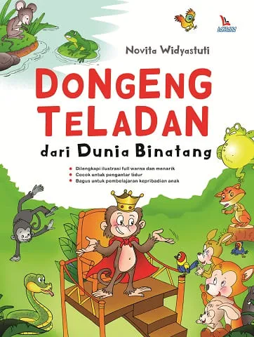 Buku Dongeng Teladan dari Dunia Binatang oleh Novita Widyastuti