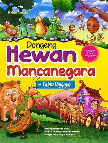 Buku Dongeng Hewan Mancanegara + Fakta Uniknya oleh Wahyu Annisha