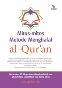 Mitos-Mitos Metode Menghafal al-Qur'an — Cece Abdulwaly — sampul