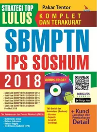 Strategi Top Lulus SBMPTN IPS Soshum 2018 — Pakar Tentor — sampul
