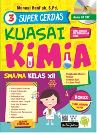 Super Cerdas Kuasai Kimia SMA/MA Kelas XII (Bonus CD CBT) — S.Pd. — sampul
