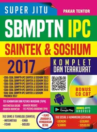 Super Jitu SBMPTN IPC SAINTEK & SOSHUM 2017 (Bonus CD) — Pakar Tentor — sampul