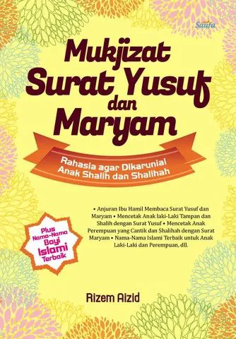 Buku Mukjizat Surat Yusuf dan Maryam oleh Rizem Aizid