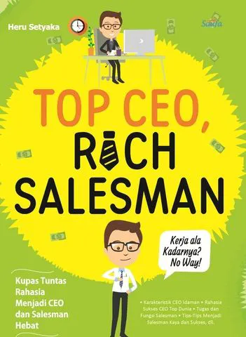 Buku Top CEO, Rich Salesman oleh Heru Setyaka