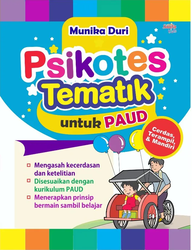 Buku Psikotes Tematik Untuk PAUD oleh Munika Duri