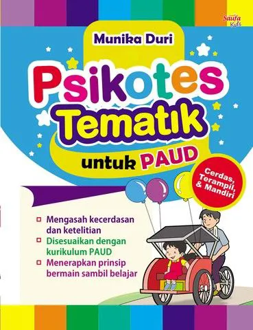 Buku Psikotes Tematik Untuk TK oleh Munika Duri