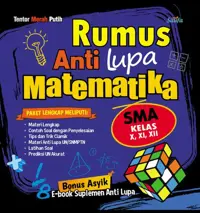 Rumus Anti Lupa Matematika SMA Kelas X, XI, XII — Tentor Merah Putih — sampul