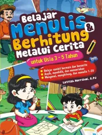 Belajar Menulis & Berhitung Melalui Cerita — S.Pd — sampul