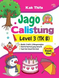 Jago Calistung Level 3 (TK B) — Kak Thifa — sampul