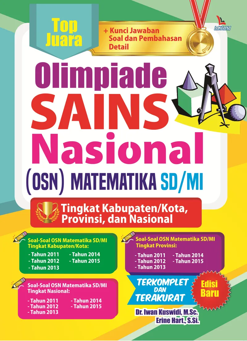 Buku Top Juara Olimpiade Sains Nasional (OSN) Matematika SD/MI oleh M.Sc., Dr. Iwan Kuswidi, S.Si, Ernie Hart